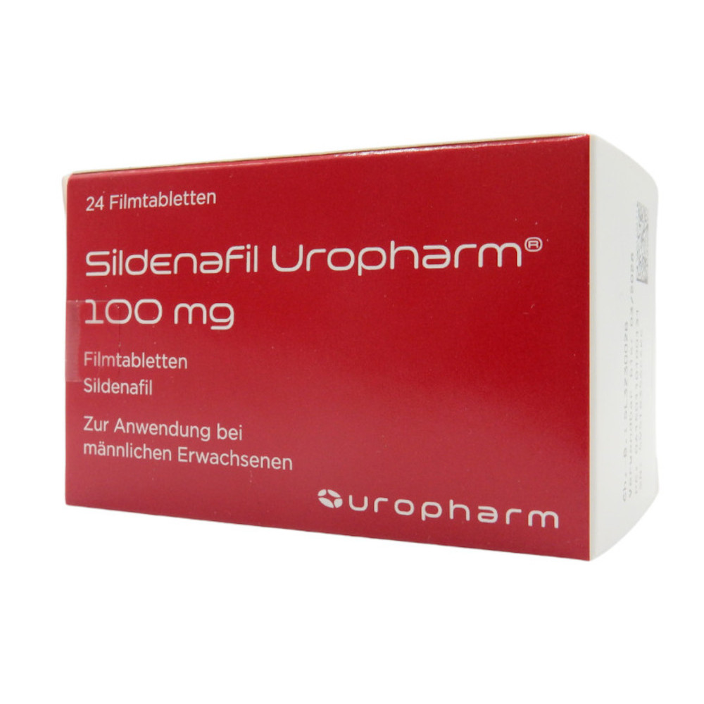 Sildenafil Uropharm 100mg 24 St Filmtabletten