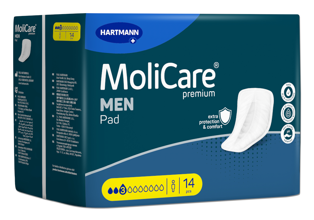 MoliCare premium MEN Pad 3 Tropfen 14 St