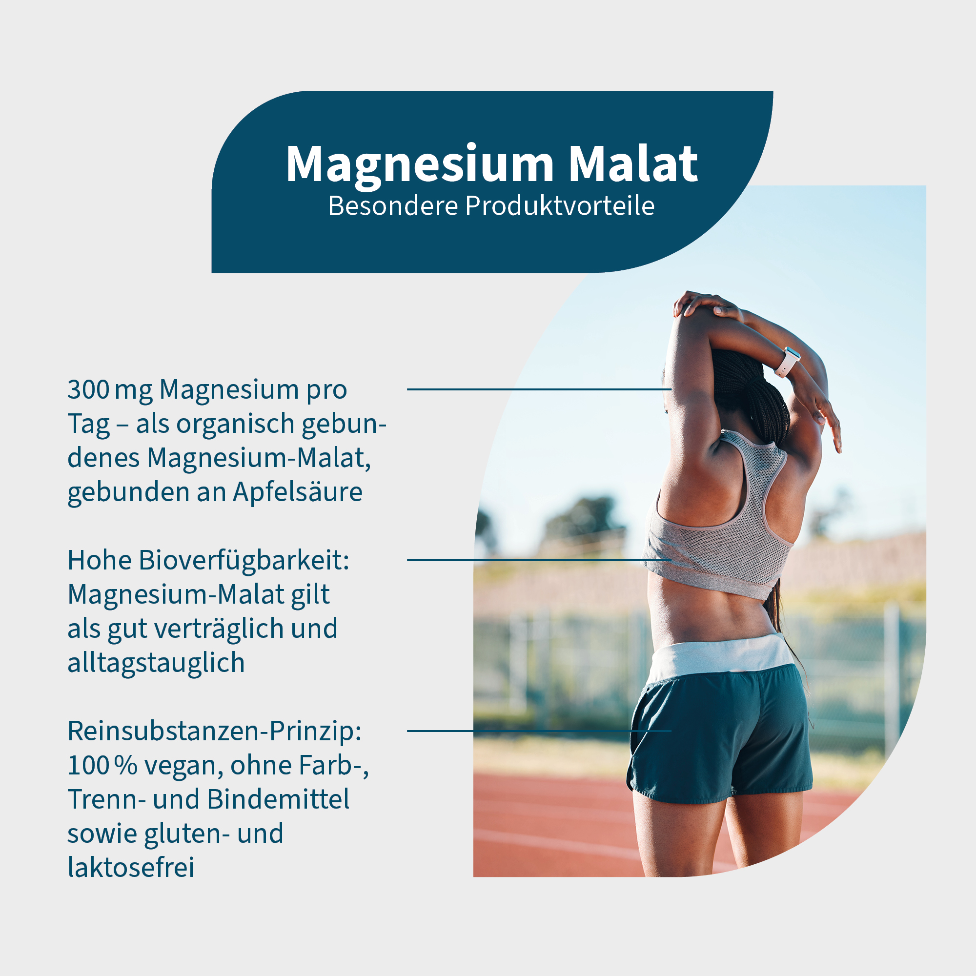 NatuGena Magnesium Malat 120 St Kapseln