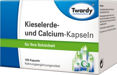KIESELERDE+CALCIUM Kapseln 160 St Kapseln