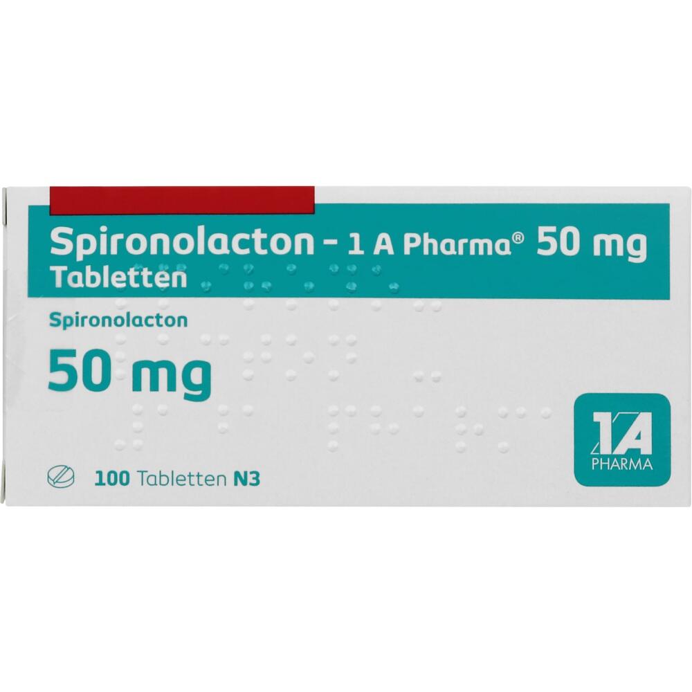 Spironolacton-1 A Pharma 50mg 100 St Tabletten
