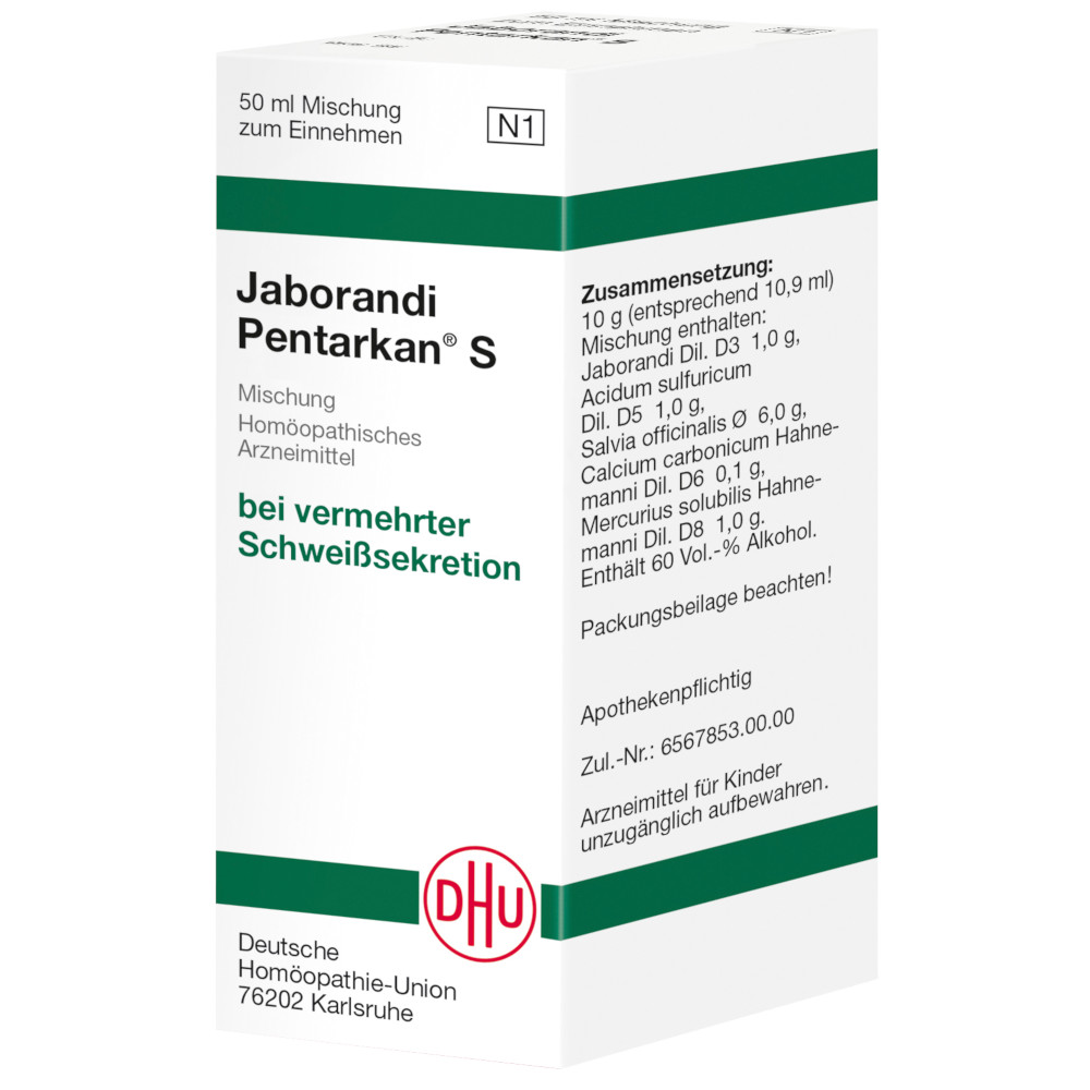 JABORANDI PENTARKAN S Liquidum 50 ml Mischung
