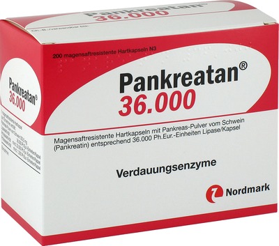 Pankreatan 36000 200 St Magensaftresistente Hartkapseln