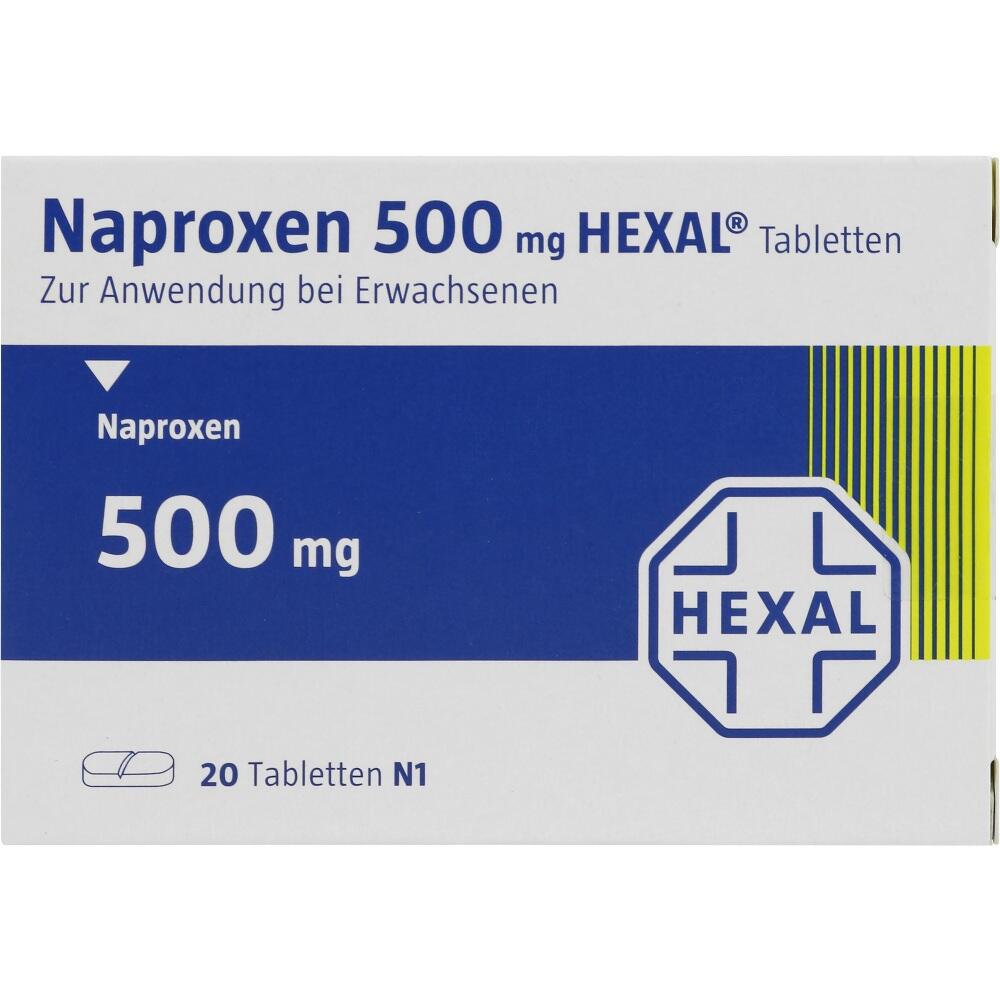 Naproxen 500mg HEXAL 20 St Tabletten