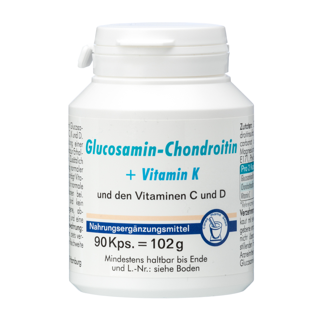 GLUCOSAMIN-CHONDROITIN+Vitamin K Kapseln 90 St Kapseln