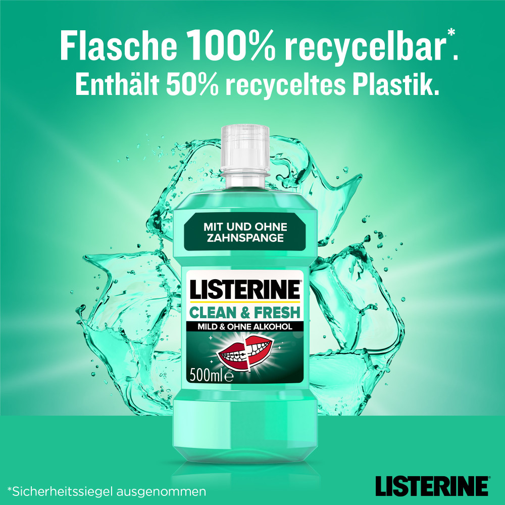 LISTERINE Clean & Fresh  500 ml Lösung