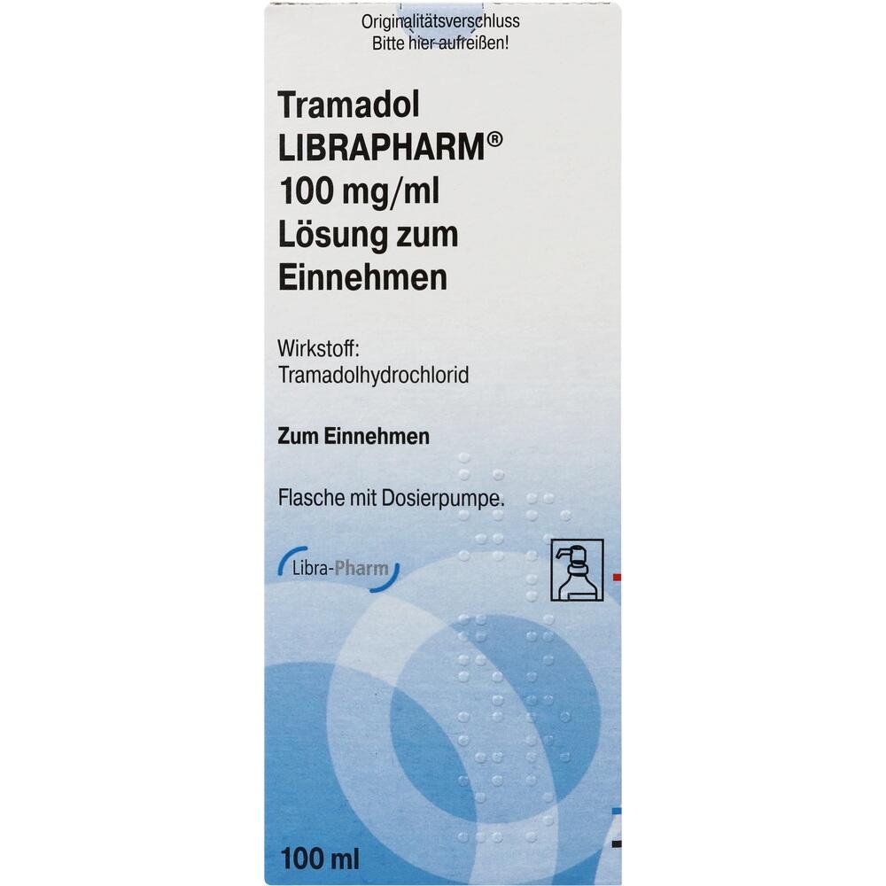 Tramadol LIBRAPHARM 100mg/ml 100 ml Lösung zum Einnehmen