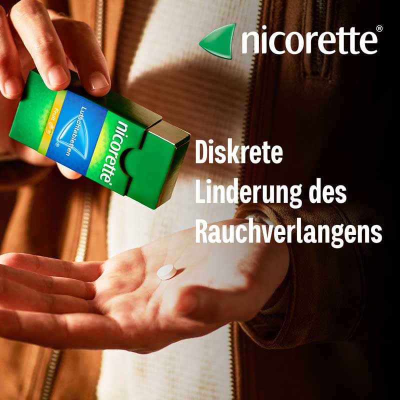 nicorette Fruit zuckerfrei 2 mg 80 St Lutschtabletten