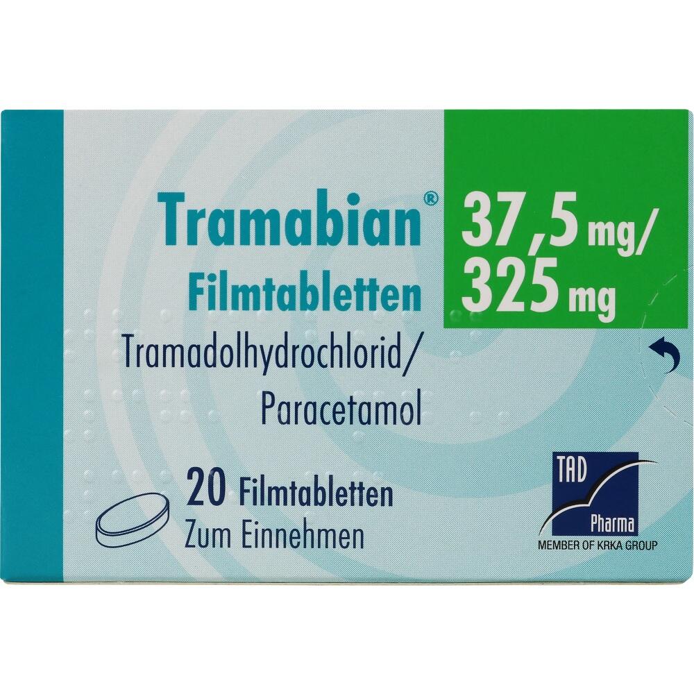 Tramabian 37,5mg/325mg 20 St Filmtabletten