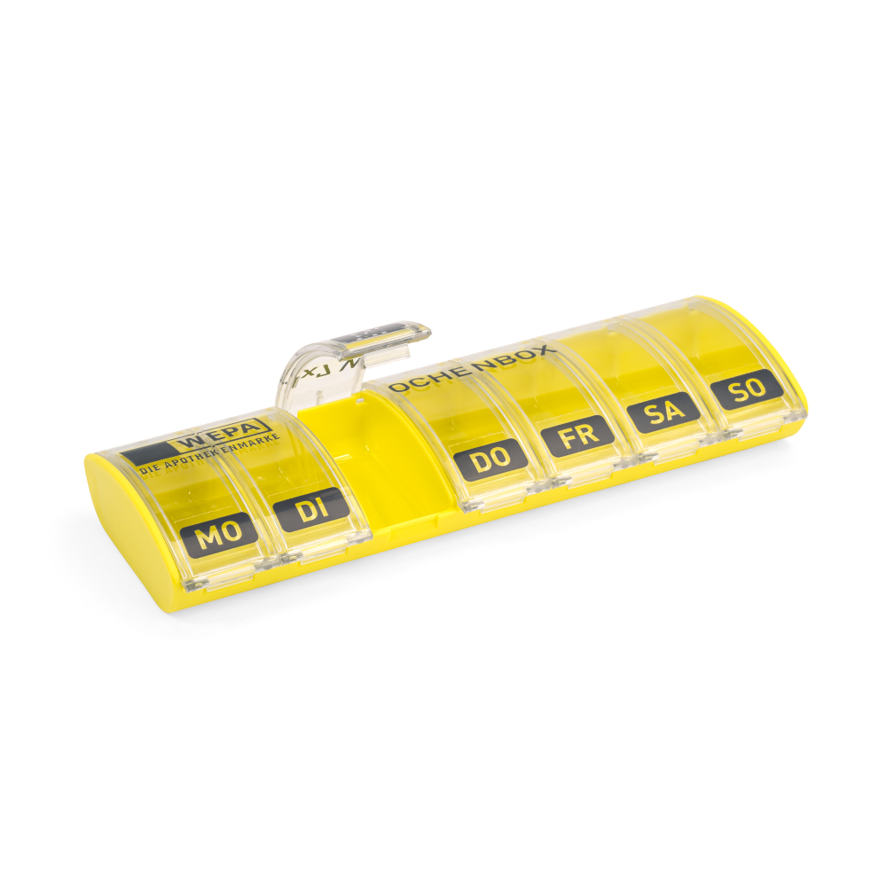 WEPA 1x7 Wochenbox farbig sortiert pastell 1 St