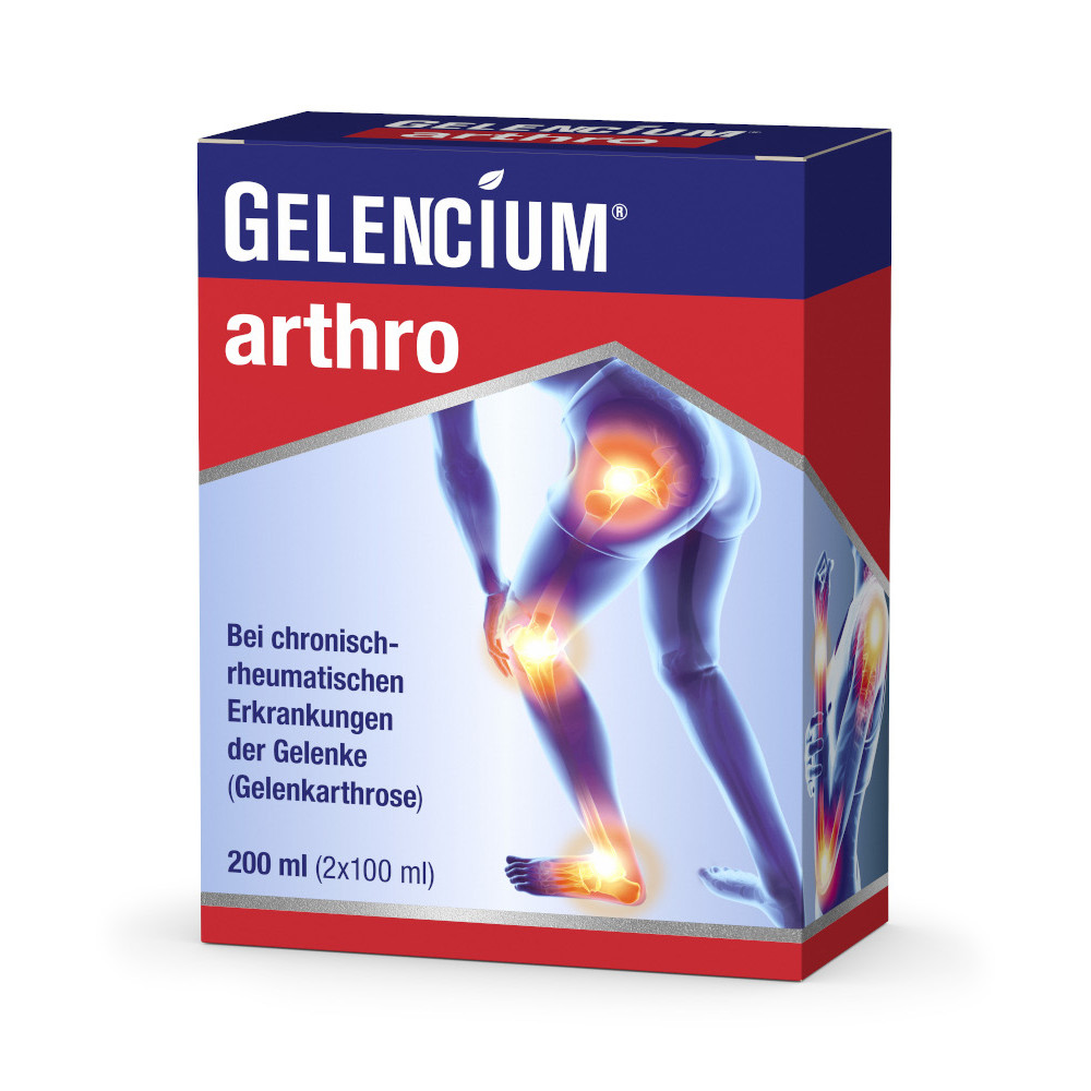 GELENCIUM arthro Doppelpack 2X100 ml Mischung