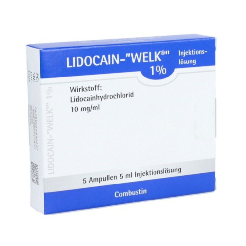 LIDOCAIN WELK 1% Ampullen 5X5 ml Injektionslösung