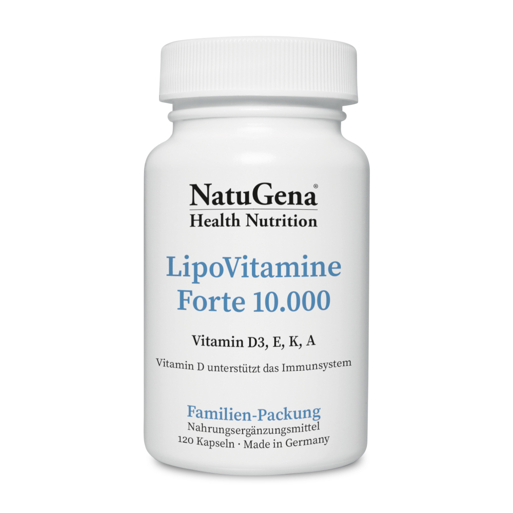 NatuGena LipoVitamine Forte 10.000 120 St Kapseln