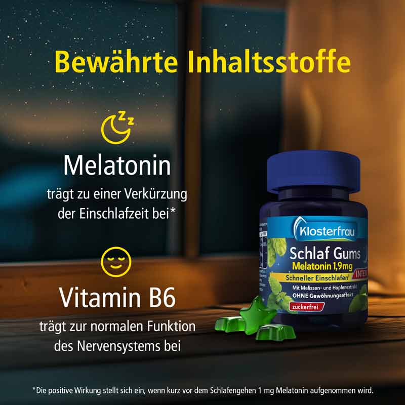 Klosterfrau Schlaf Gums 30 St Kaudragees