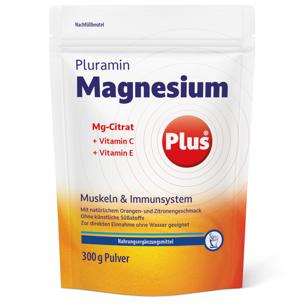 PLURAMIN Magnesium plus Pulver Nachfüllbtl. 300 g Pulver