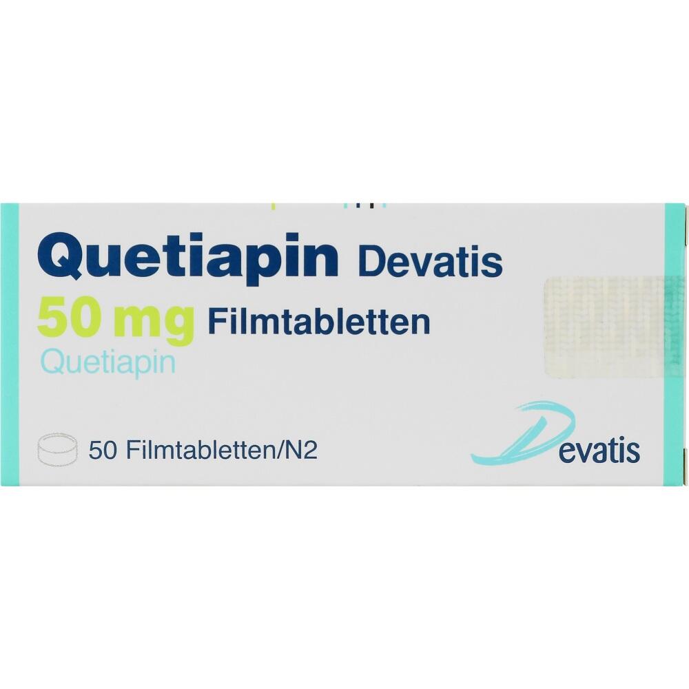 Quetiapin Devatis 50 mg  50 St Filmtabletten