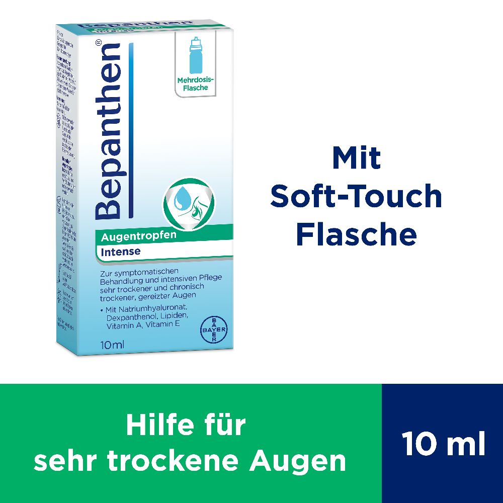 Bepanthen Augentropfen Intense 10 ml Augentropfen