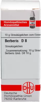 BERBERIS D 8 Globuli 10 g Globuli