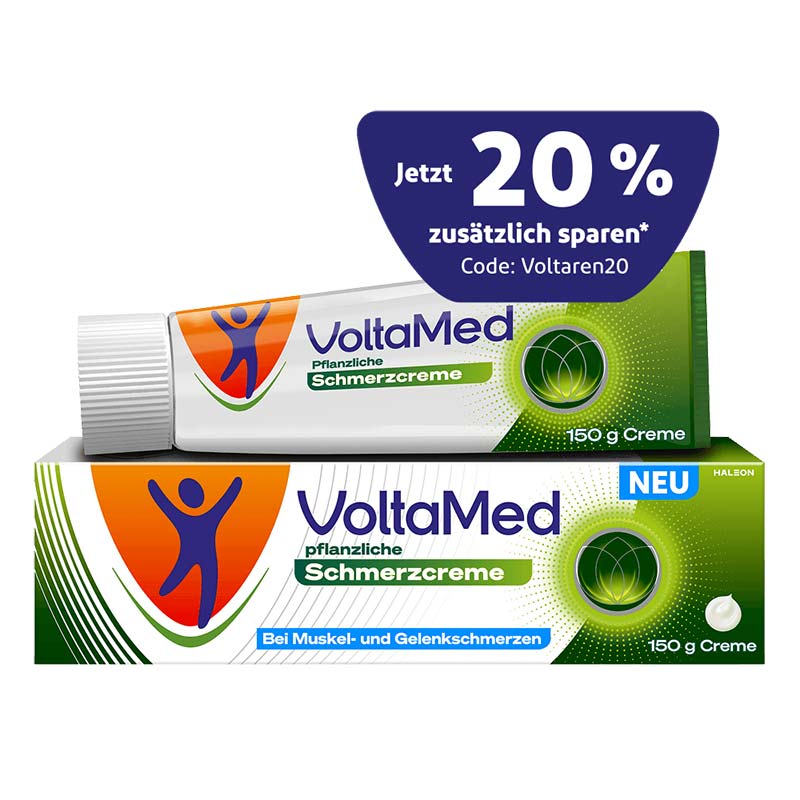 VoltaMed pflanzliche Schmerzcreme + 20% sparen* 150 g Creme