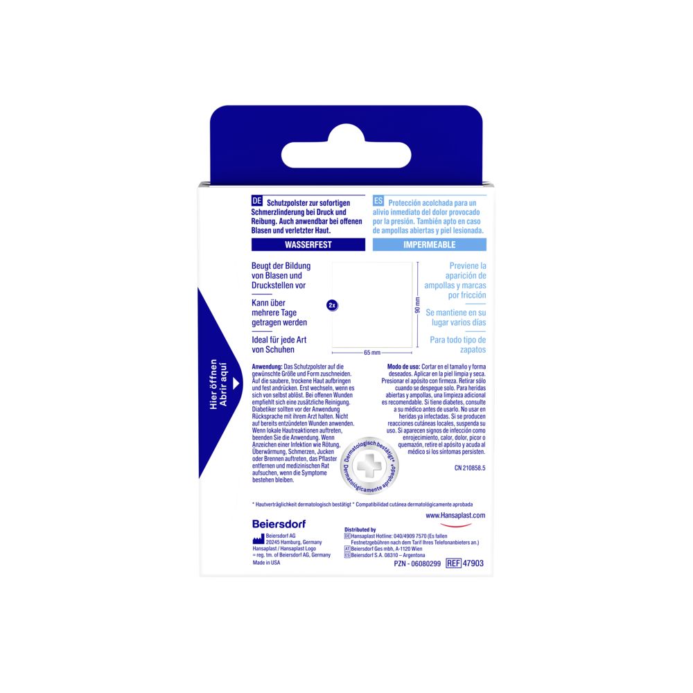 Hansaplast footexpert Druckstopp 2 St