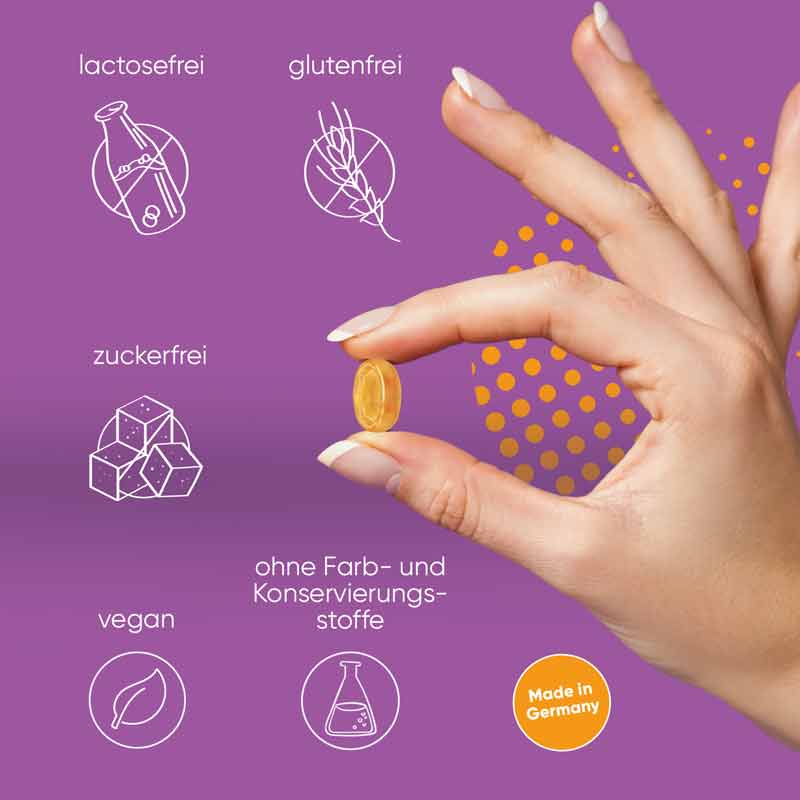 ipalat Die Vitaminpastille Orange-Ingwer 40 St Pastillen