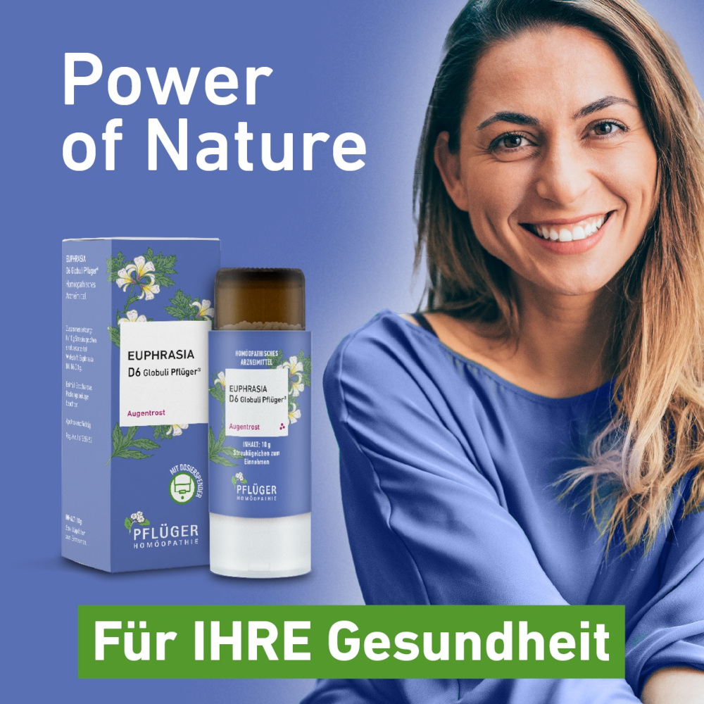 Euphrasia D6 Globuli Pflüger 10 g Globuli