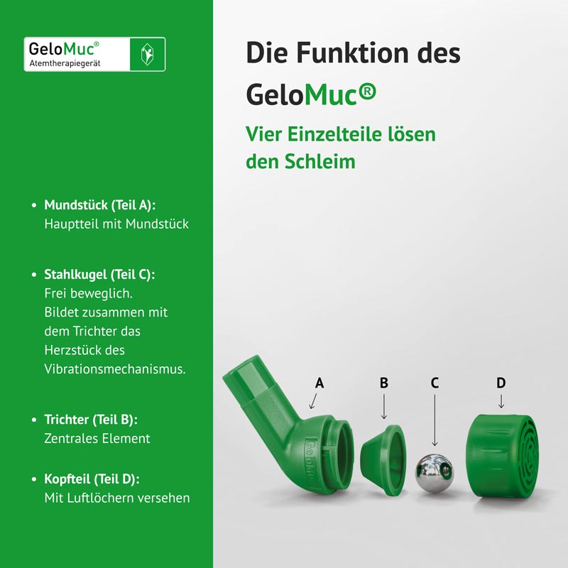 GeloMuc Atemtherapiegerät 1 St