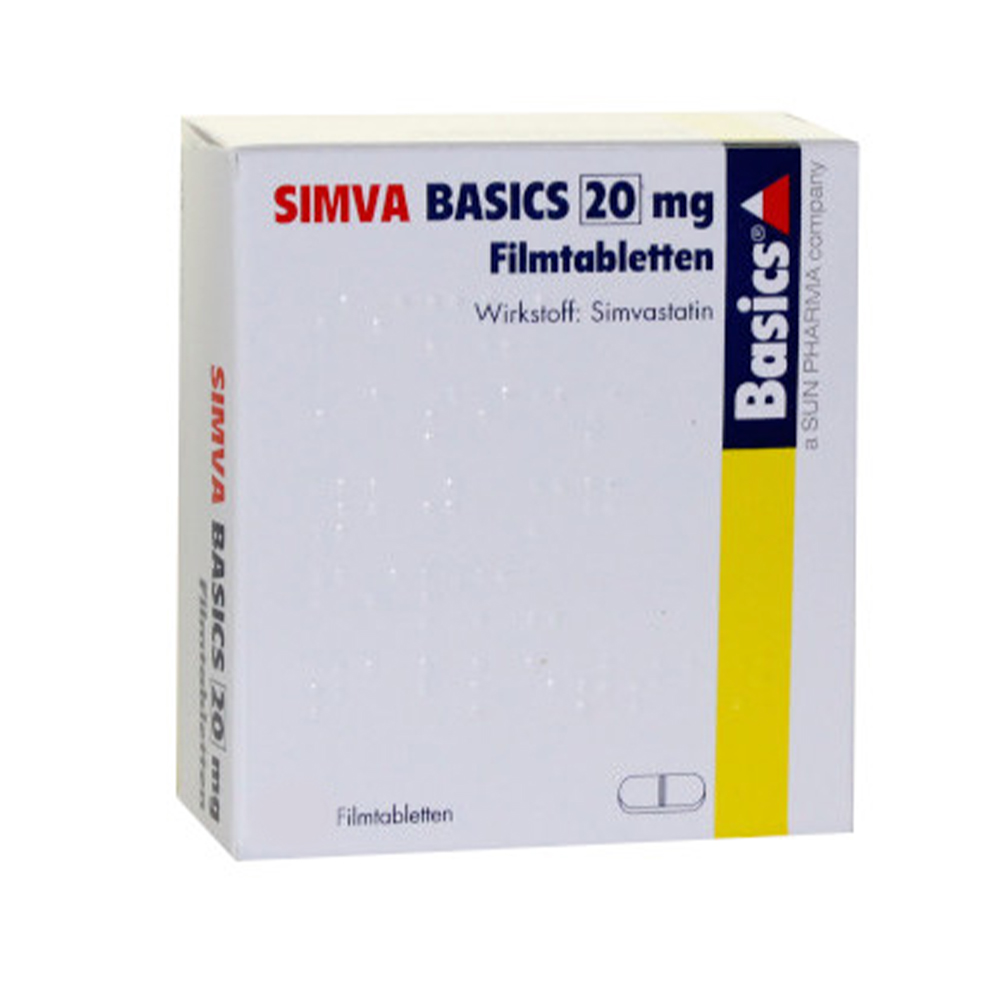 SIMVA BASICS 20mg 30 St Filmtabletten