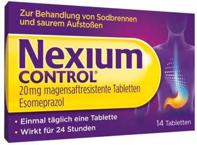 Nexium Control 20 mg 14 St Tabletten magensaftresistent