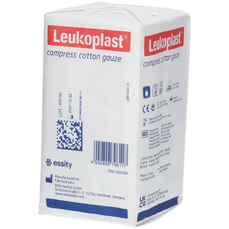 Leuloplast Kompressen 7,5x7,5cm 8-fach 100 St Kompressen