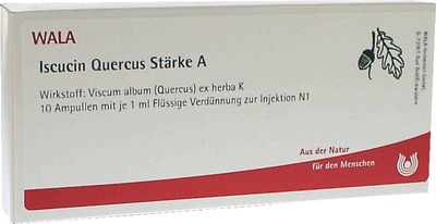Iscucin quercus Stärke A 10X1 ml Ampullen