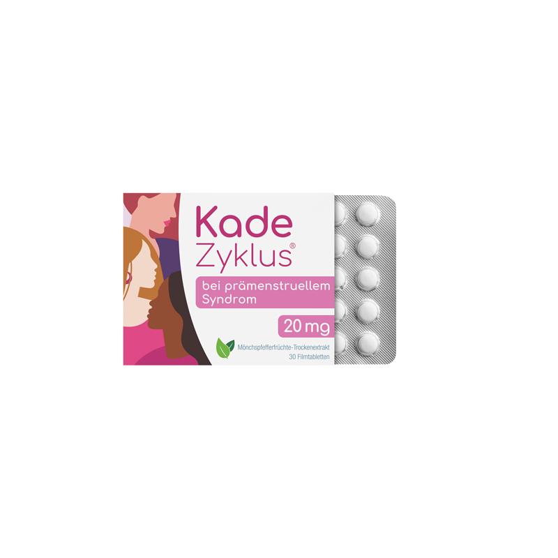 Kade Zyklus bei prämenstruellem Syndrom 20 mg 30 St Filmtabletten