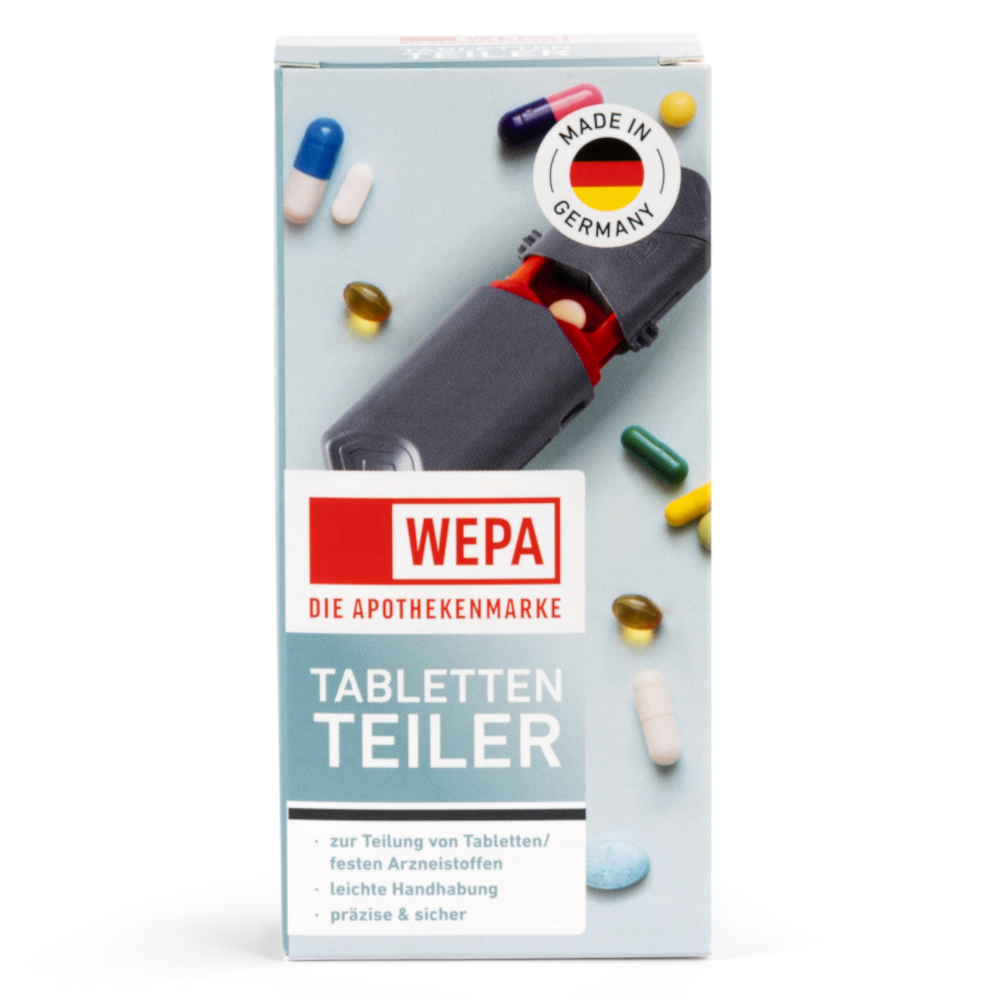 WEPA Tablettenteiler farbig  1 St