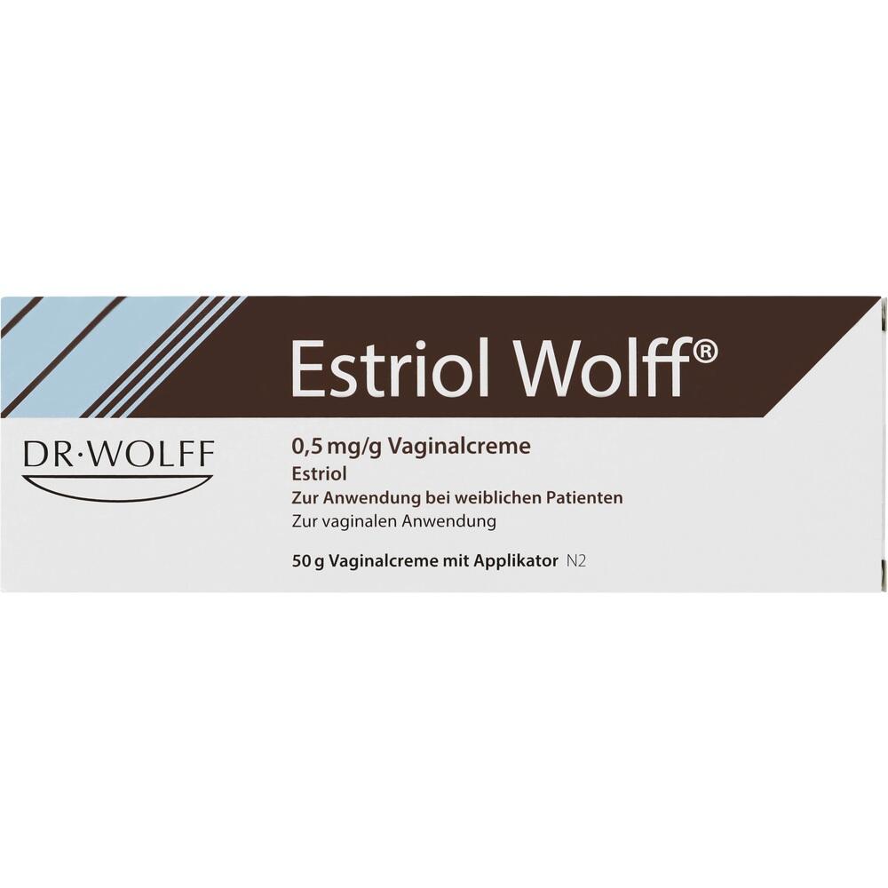 ESTRIOL Wolff 0,5 mg/g Vaginalcreme 50 g Vaginalcreme