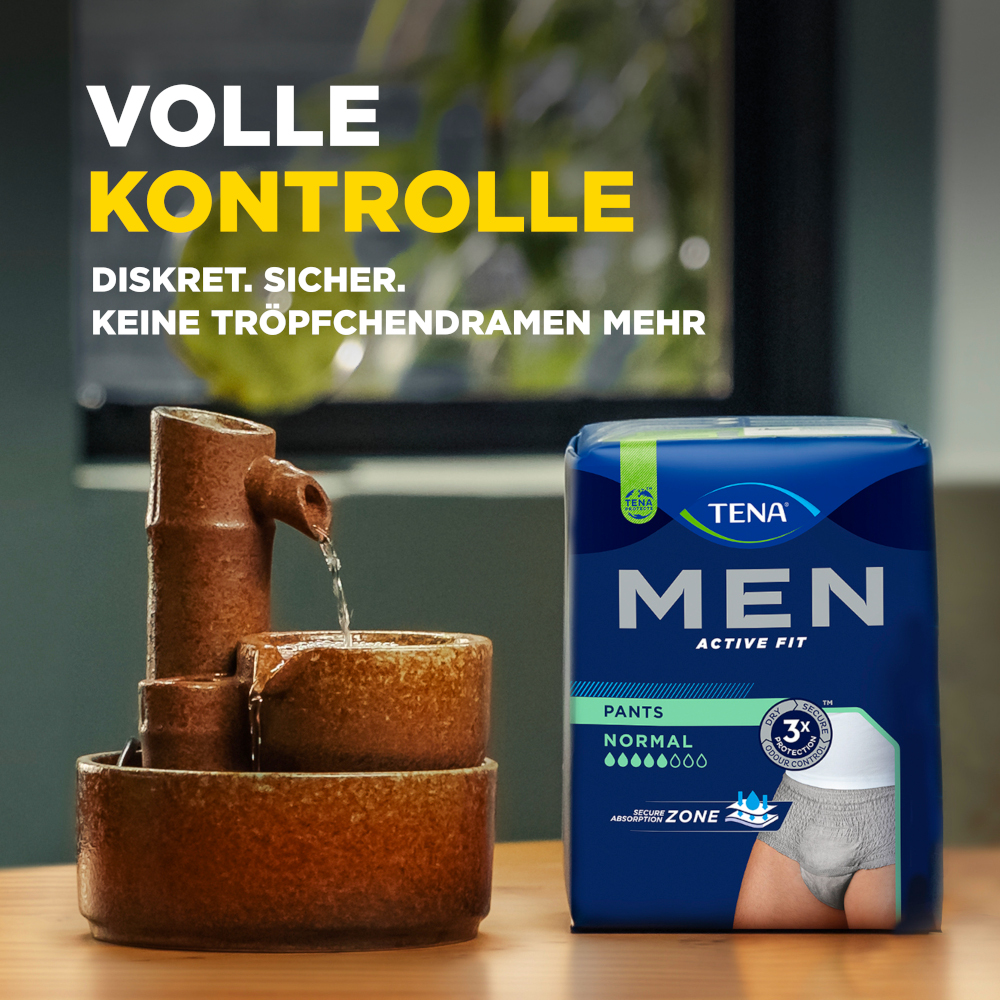 TENA MEN ACTIVE FIT PANTS NORMAL  L/XL 4X10 St