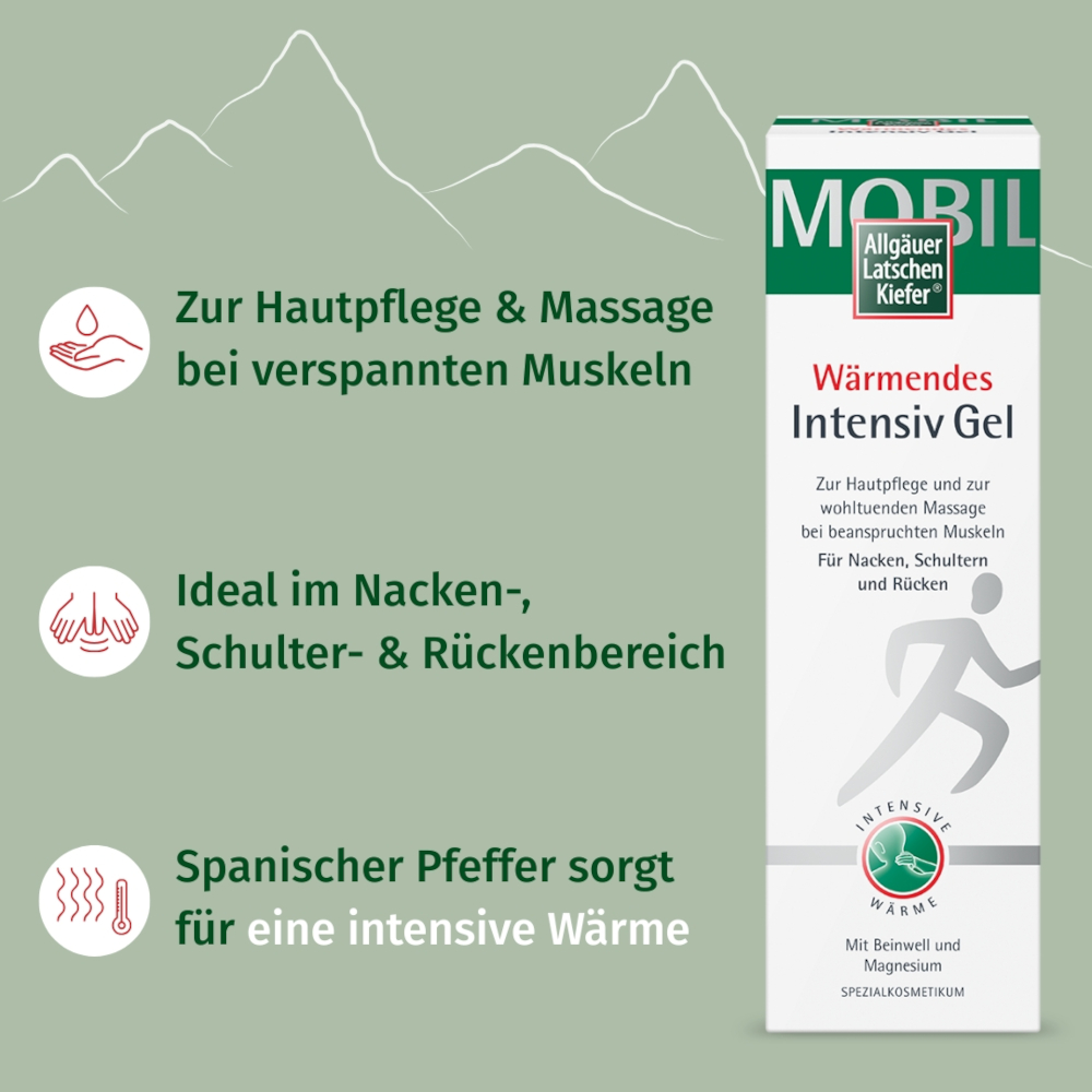 Allgäuer Latschenkiefer Wärmendes Intensiv Gel 200 ml Gel