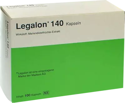 Legalon 140mg 100 St Hartkapseln