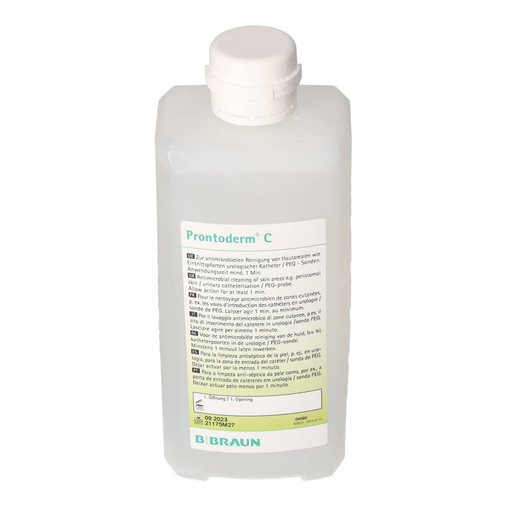 PRONTODERM C Hautreinigungslösung 500 ml Lösung