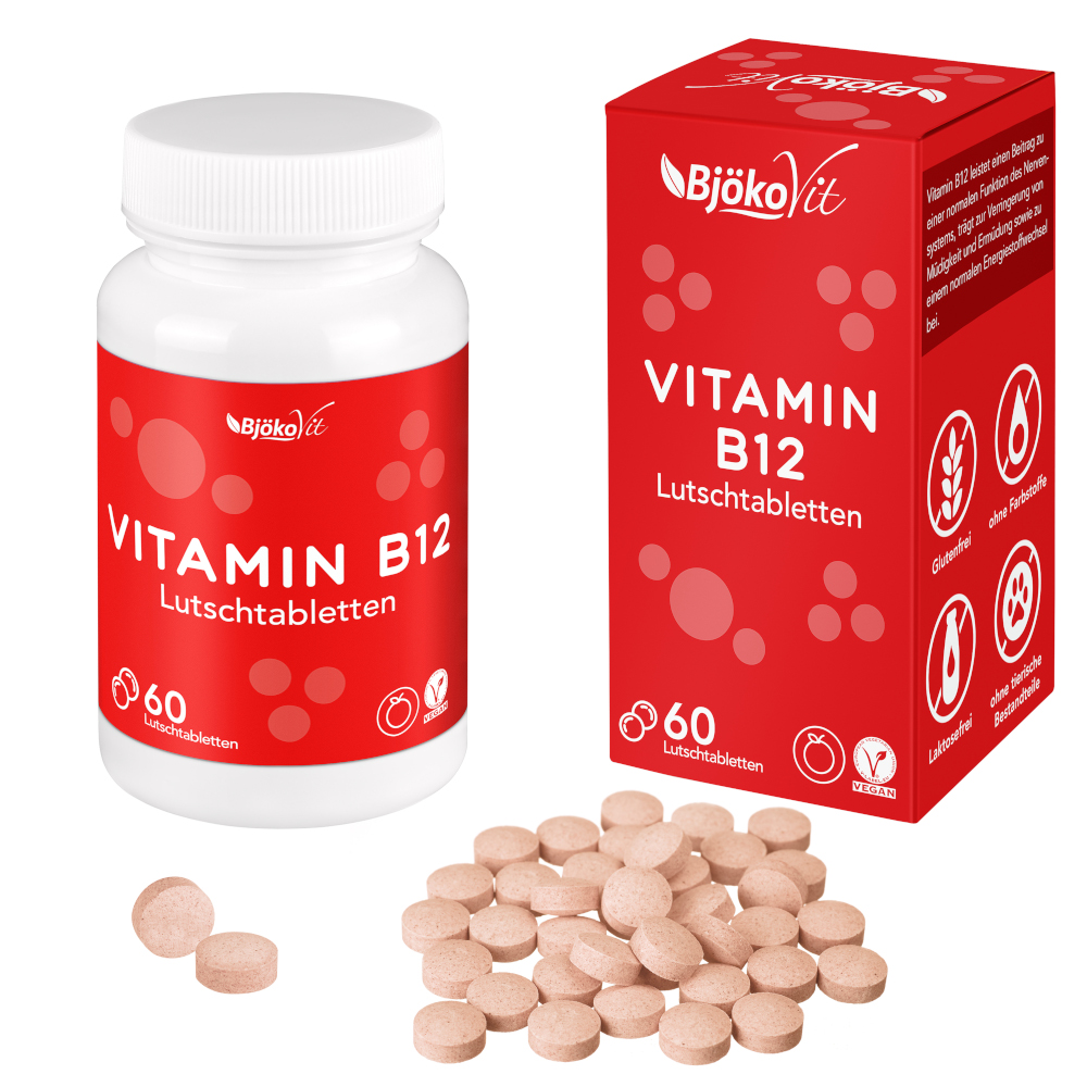 VITAMIN B12 vegan  60 St Lutschtabletten