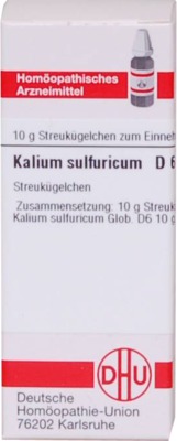 KALIUM SULFURICUM D 6  10 g Globuli