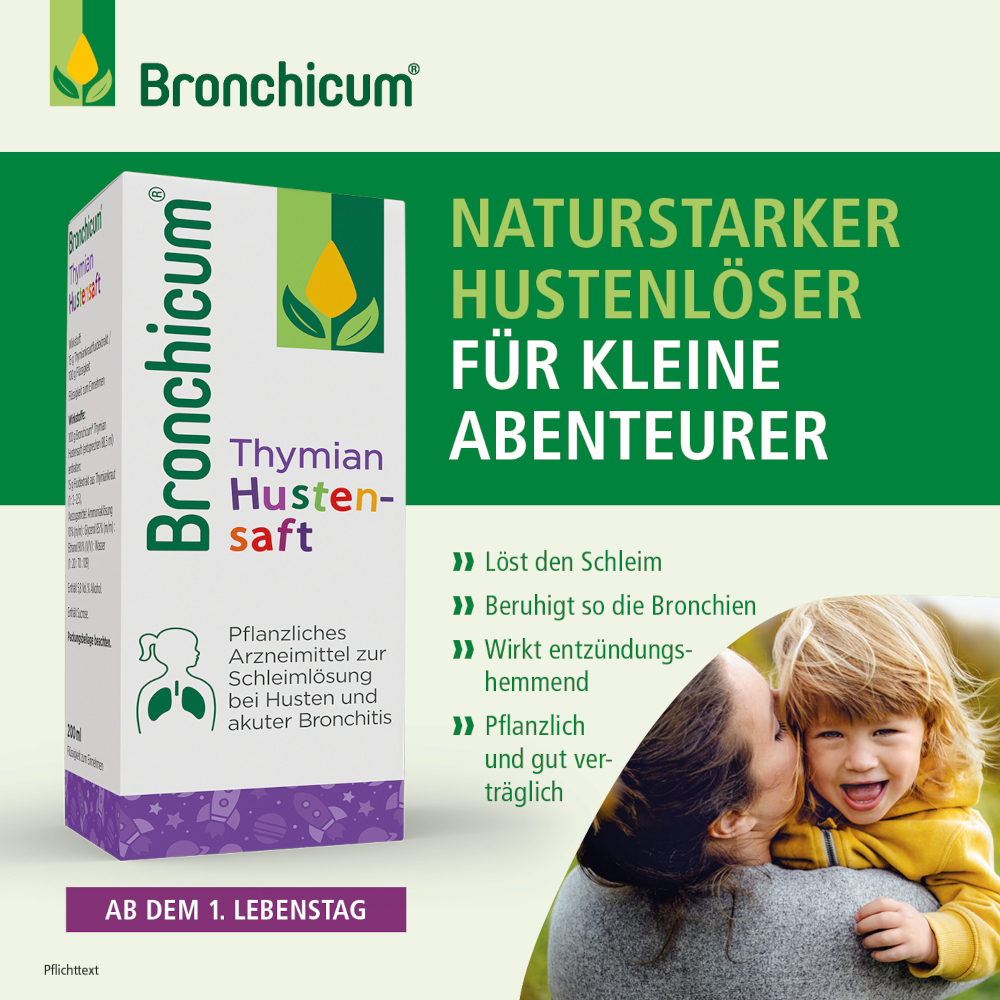 Bronchicum Thymian Hustensaft Doppelpack 2X200 ml Saft