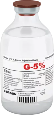 GLUCOSE 5% B.Braun Mini Plasco connect Inj.-Lsg. 20X10 ml Injektionslösung