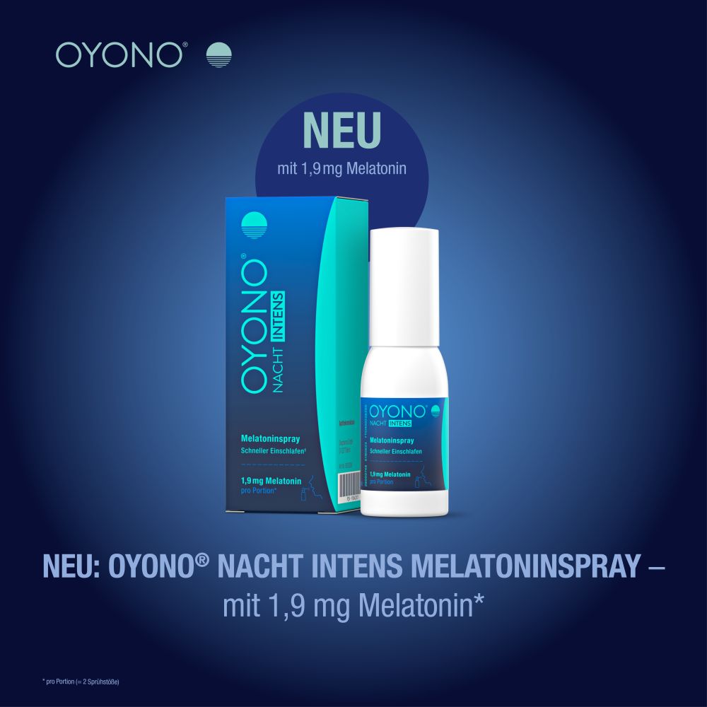 OYONO NACHT INTENS Melatoninspray 30 ml Spray