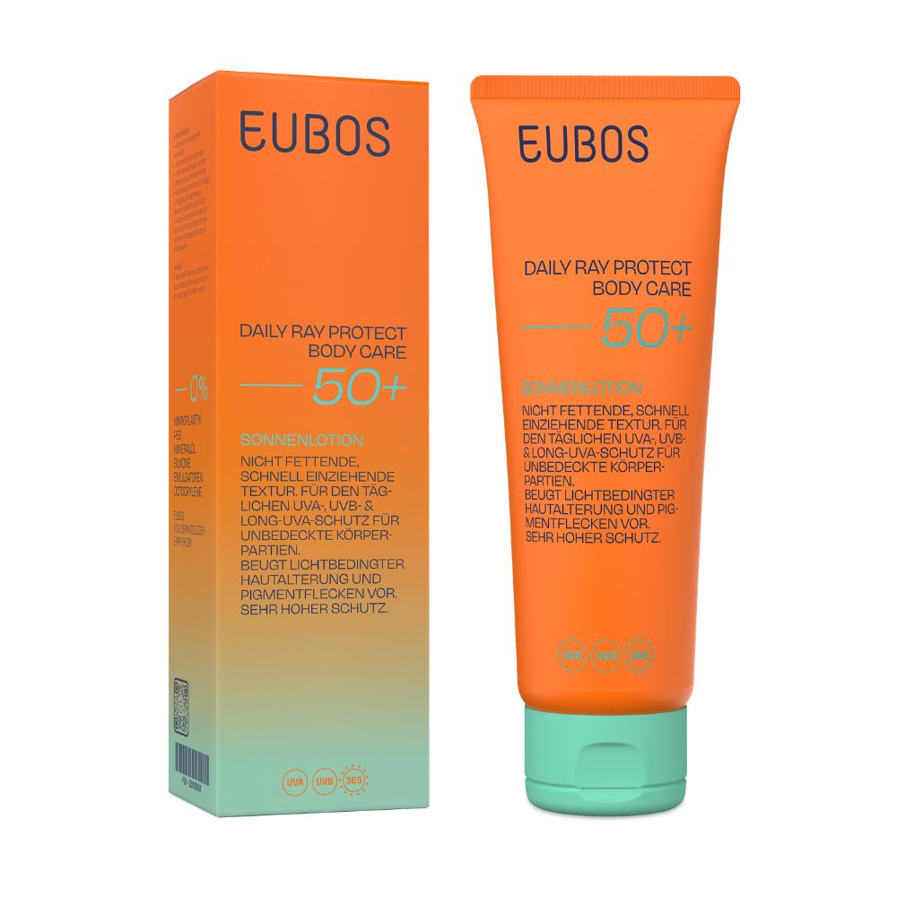 EUBOS DAILY RAY PROTECT BODY CARE 50+ 125 ml Lotion