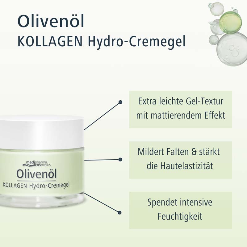 Olivenöl KOLLAGEN Hydro-Cremegel 50 ml Creme