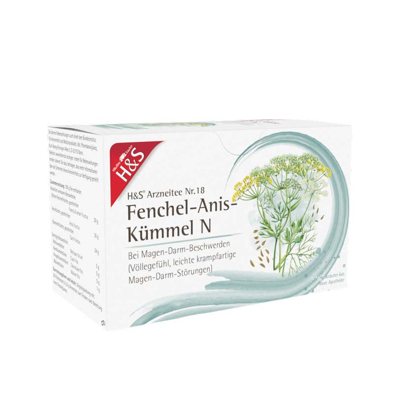 H&S Arzneitee Fenchel-Anis-Kümmel N 20X2.0 g Filterbeutel
