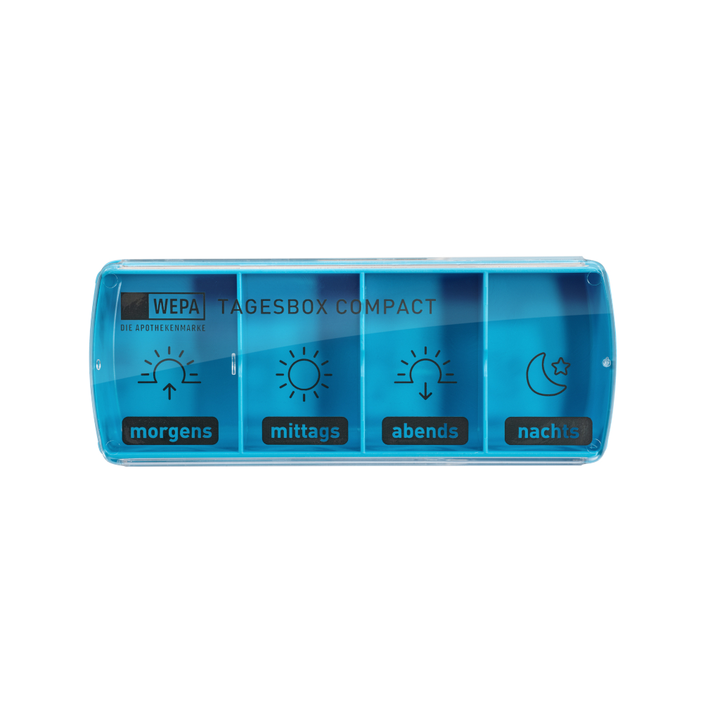 WEPA Tagesbox Compact farbig sortiert 1 St