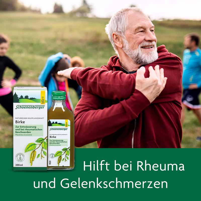 Schoenenberger Birke naturreiner Heilpflanzensaft 3X200 ml Saft