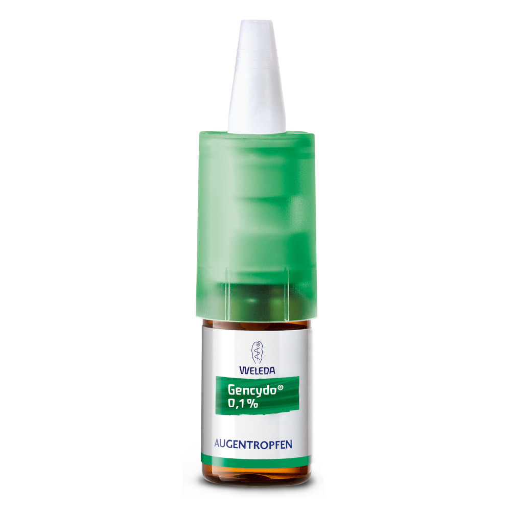 WELEDA GENCYDO 0,1% Augentropfen 10 ml Augentropfen
