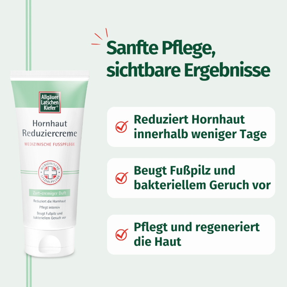 Hornhaut Reduziercreme MEDIZINISCHE FUSSPFLEGE 100 ml Creme